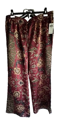 NWT $175 Lauren Ralph Lauren Black label Wide Leg Pants Plus size 2X - Image 1 of 4