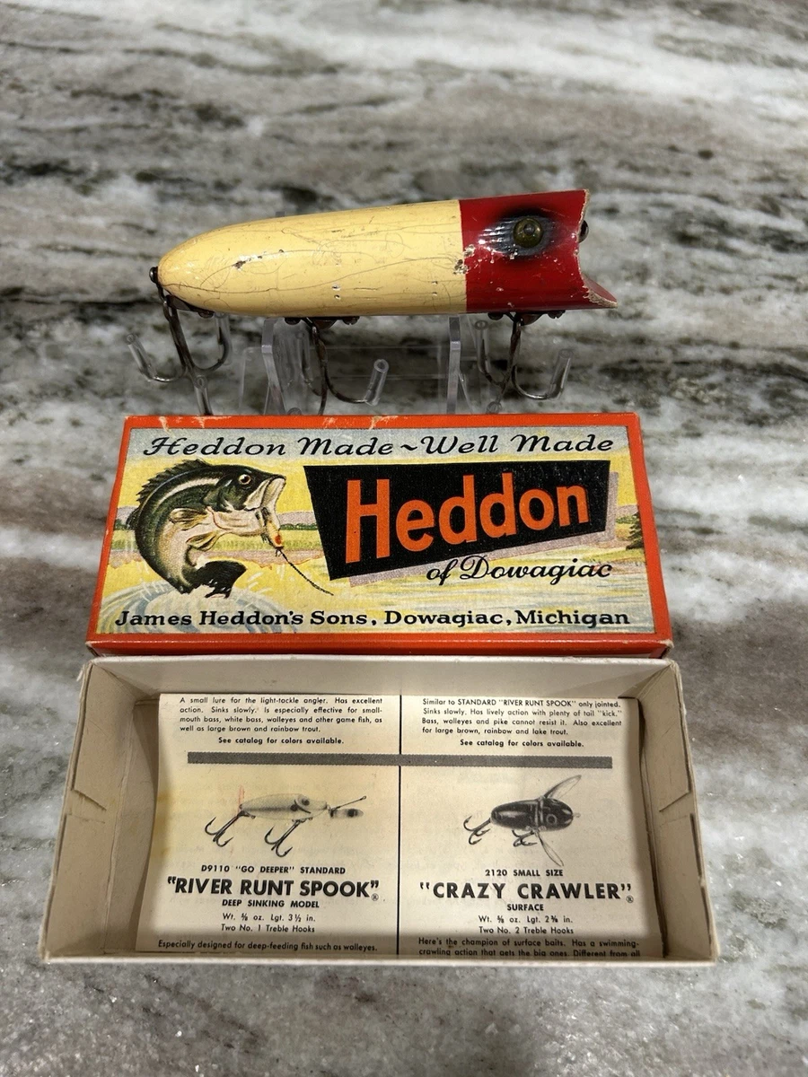 ルアー・フライ Heddon Plastics Collectibles Vintage Lot of 12 Fishing Lures 1
