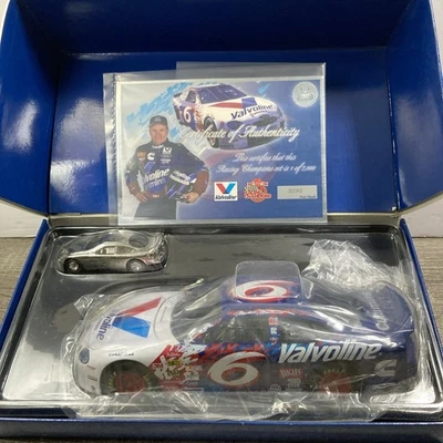 1999 Racing Champions Mark Martin conjunto exclusivo 1/24 Reg 1/64 platina com certificado. - Imagem 1 de 4