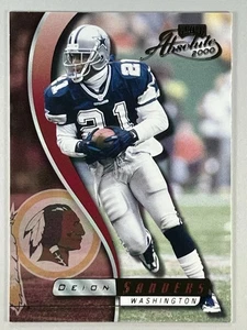 Deion Sanders Dallas Cowboys 2000 Playoff Absolute Karte # 150 - Bild 1 von 2