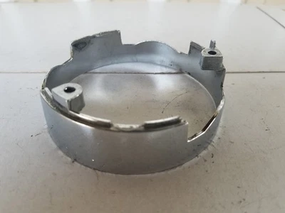 1967 MUSTANG NOS FAIRLANE DELUXE WOODGRAIN STEERING WHEEL LOWER COLLAR NEEDS TLC - Image 1 of 4