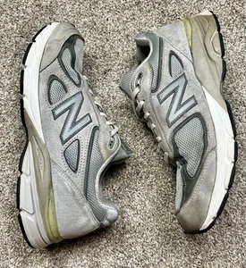 New Balance Womens 990 V4 W990GL4 Gray Running Shoes Sneakers Size 11 B - Picture 1 of 6