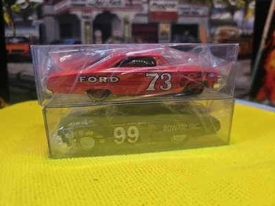 VINT RARE LOT OF 2 Racing Champions 64 Ford #99 BOBBY ISAAC #73 BUDDY ARRINGTON  - Image 1 of 4