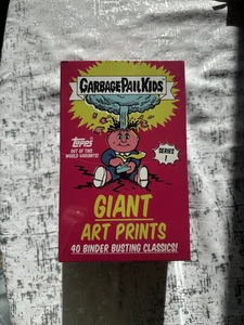 2025 Topps Garbage Pail Kids GIANT 5X7 ART PRINTS Get A Grip 1 GPK Sealed Box - Bild 1 von 7