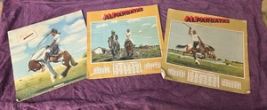 Alpargatas 1941, 42, 43 - 37 Images by F. Molina Campos Argentina Calendar Pgs - Picture 1 of 12