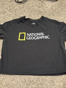 Vans X National Geographic Roll Out Damen S TShirt schwarz - Bild 1 von 6