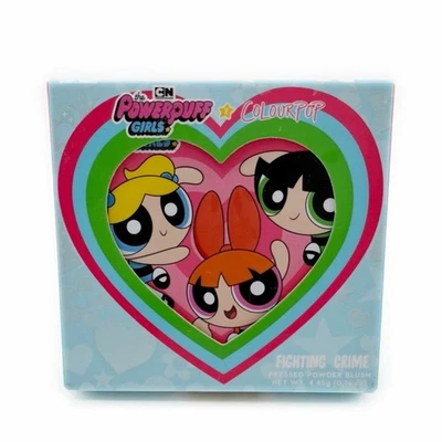 Colourpop PowerPuff Girls Fighting Crime Blush Pink Fuchsia Makeup Y2K Gift - Image 1 of 4
