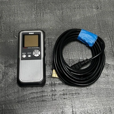 RCA Digital Voice Handheld Dictaphone RP5022B Compact Mini Recorder TESTED - Image 1 of 4