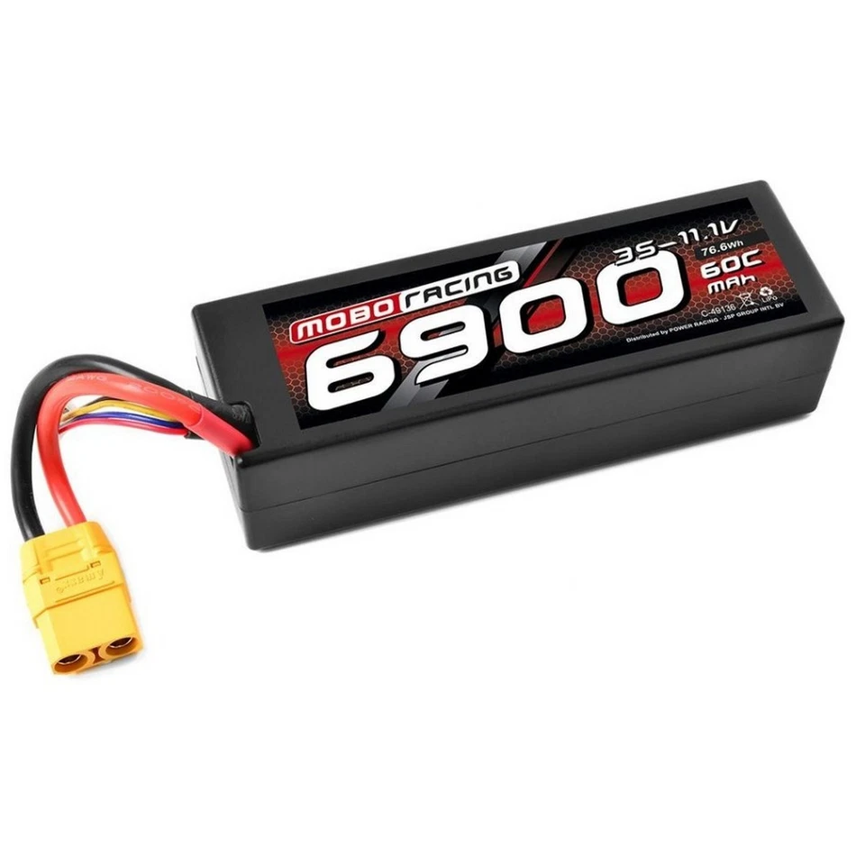 mobo-racing LiPo 3S 11,1V 6900mAh 60C XT90 Power Racing by Team Corally XT-90 - Bild 1 von 1