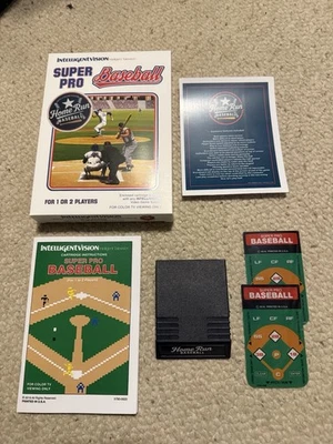 Intellivision INTELLIGENTVISION - Home Run Baseball (Super Pro) - Image 1 of 4