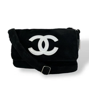 Chanel Shoulder Bag Messenger Coco Mark Authentic Used - Picture 1 of 15