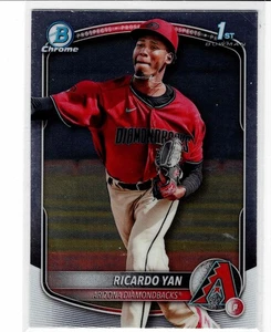 Ricardo Yan Arizona Diamondbacks 2025 Bowman 1st Bowman Chrome *** - Picture 1 of 2