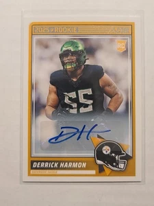 2025 Score Signatures Derrick Harmon RC #81 Autograph Pittsburgh Steelers - Picture 1 of 2