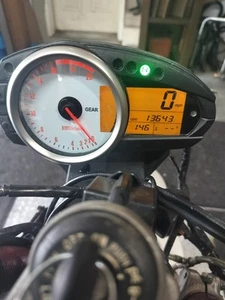 2007 2008 KAWASAKI ZX6R OEM GAUGE CLUSTER ASSEMBLY SPEEDO 13k MILES - Picture 1 of 15
