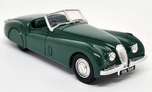 Vanguards 1/43 Jaguar XK120 Open Top Suede Green VA05902 Diecast Model Car - Picture 1 of 6