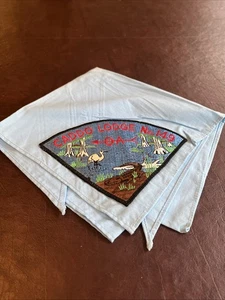Vintage Pfadfinder BSA Caddo Lodge 149 Schal riesiger Patch Pfeilorden OA - Bild 1 von 12