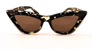 Gafas de sol Bottega Veneta BV1101S 002 marrón oscuro tortuga/lentes marrones 53 nuevas - Imagen 1 de 4