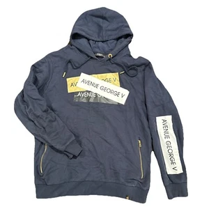 Avenue George V Paris Hoodie Men’s XL (Check Measurements in Pictures) Navy - Picture 1 of 8