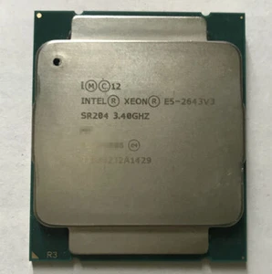 Intel Xeon E5-2643 V3 3.4GHz 6-Core 20M PROCESSOR Socket 2011-3 CPU X99 DDR4 - Picture 1 of 3