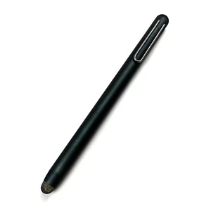 Stylus Touch Screen Pen Fiber Tip Aluminum Lightweight Black for Phones - Picture 1 of 4