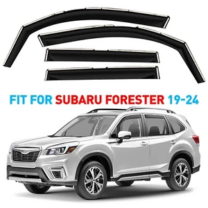 Rain Guards Vent Visors Shade for 2019-2024 Subaru Forester - Picture 1 of 9