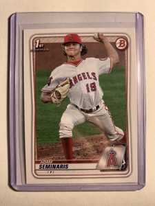 2020 Bowman Draft Adam Seminaris 1st Bowman RC Los Angeles Angels #BD-163