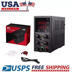 Professional DC Power Supply Variable 30V 5A (/RT6-19935-SNAN-DP01-NOB) USA - Picture 1 of 8