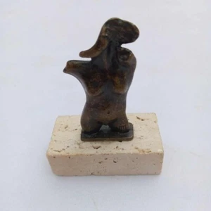 FEMALE BODY BRONZE SIGNED Petit bronze - Picture 1 of 12