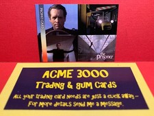 Unstoppable 2018 Christmas Set - THE PRISONER Series 1 PROMO CARD PR1