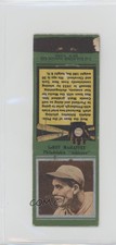 1934 Diamond Matchbooks U1 LeRoy Mahaffey (Green)