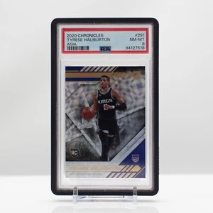 NBA Basketball 2020 Panini Chronicles Tyrese Haliburton Asia #291 PSA 8 - Picture 1 of 4
