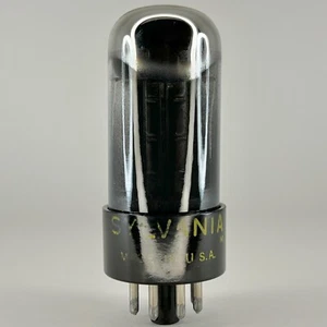(1) Tested Sylvania 6V6GT Tube Date Code EH MTB 6V6 GT Beam Power Tube - Picture 1 of 4