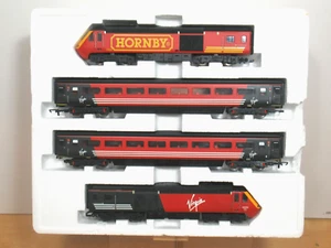 HORNBY No.1080 CLASS 43 HST 125 VIRGIN TRAIN PACK . PART BOXED. - Picture 1 of 2
