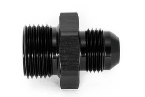 Gewindeadapter G 5/8" BSP zu Dash 8 / -8 AN / JIC 8 Schwarz eloxiert 3/4 - 16UNF - Picture 1 of 3