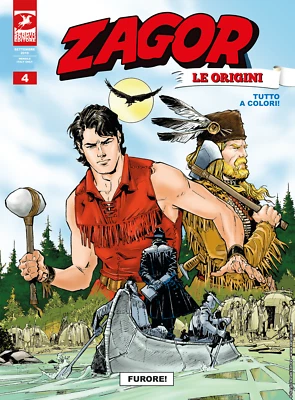 Zagor le Origini N° 4 - Furore! - Sergio Bonelli Editore - ITALIANO #MYCOMICS