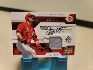 2008 SP Authentic Rookie Jersey Auto /999 Joey Votto #137 Rookie Auto RC - Picture 1 of 6