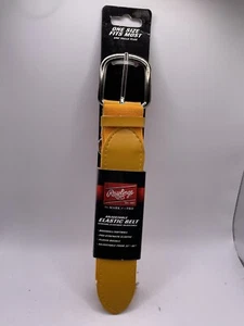 Rawlings Adjustable Baseball Softball Pant Belt, Light Orange - Picture 1 of 4