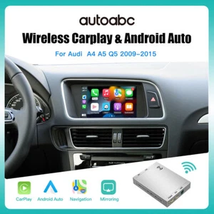 Kit Interfaccia Modulo CarPlay Wireless Smart per Audi A4 A5 S4 S5 Q5 2GMMI Specchio - Foto 1 di 15