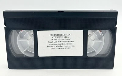 ROUGH CUT - RARE Courting Alex VHS 2006 Sitcom “A Tale Of Two Kisses” Episode 1 - Image 1 of 4