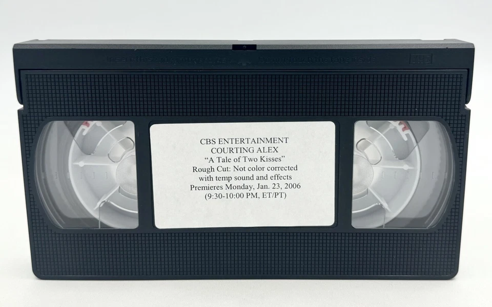 ROUGH CUT - RARE Courting Alex VHS 2006 Sitcom “A Tale Of Two Kisses” Episode 1 - Image 1 of 4