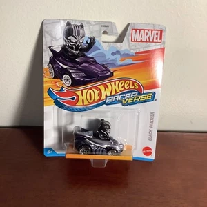 Hot Wheels 2024 Marvel Racer Verse Black Panther Mattel New Read Listing! - Picture 1 of 2