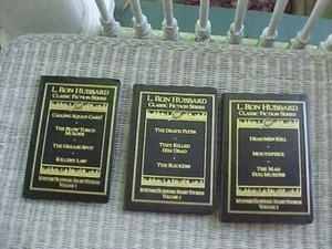 L RON HUBBARD CLASSIC FICTION SERIES, MYSTERY SUSPENSE STORIES VOL 1-3 - Picture 1 of 5