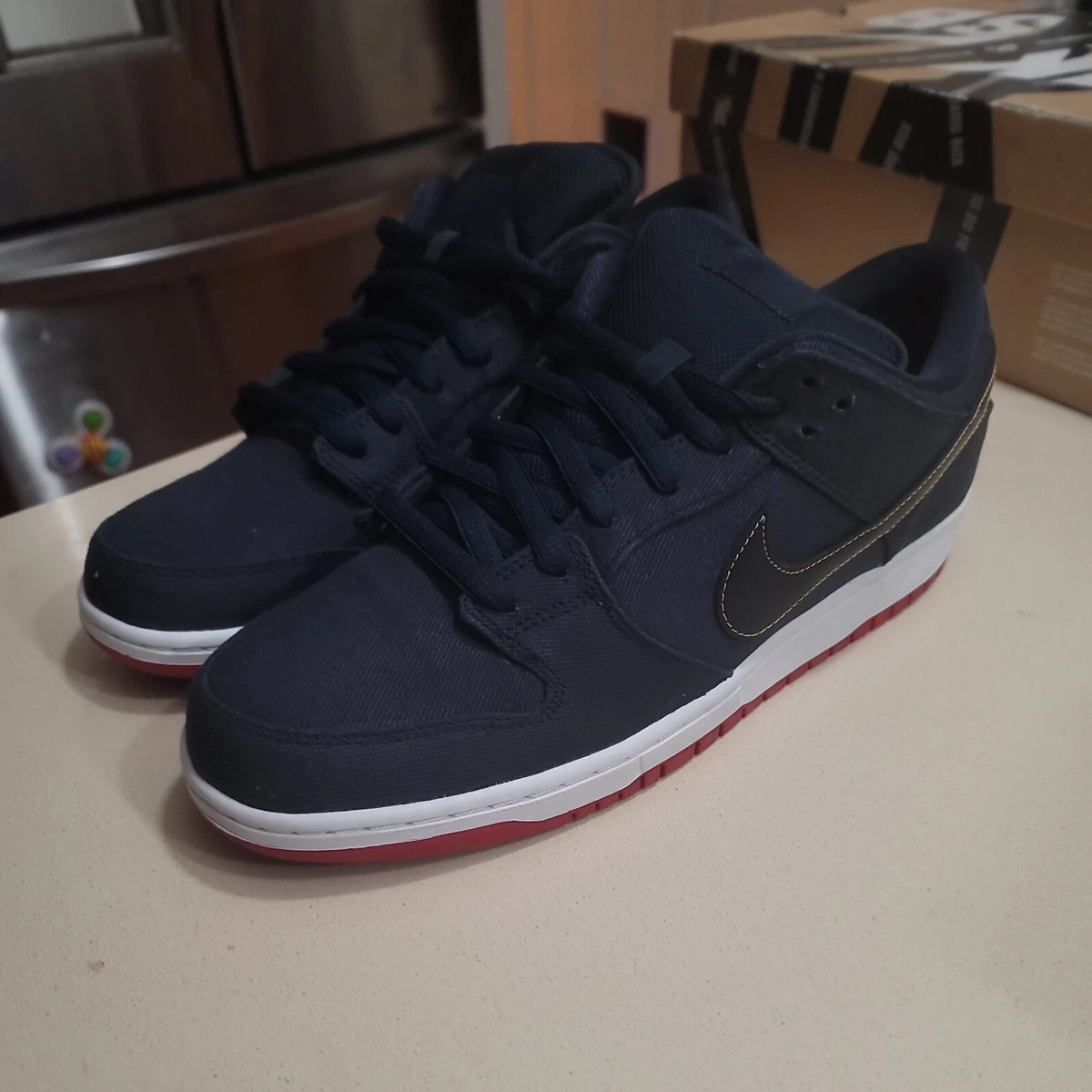 Nike SB Dunk Low Pro QS Levis for Sale | Authenticity Guaranteed