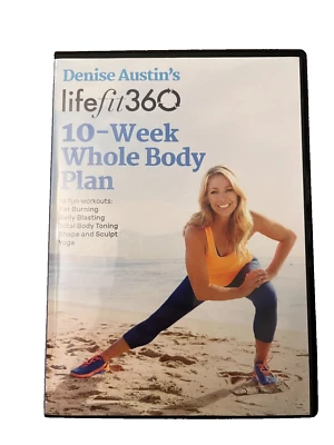 Denise Austin’s Life Fit 360 10-Week Whole Body Plan (6-DVD Set) 888295870399 - Image 1 of 4