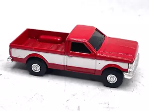 ERTL Metal Pressed Ford F-150 Red and White Pick Up Truck. 1/64 Scale - Picture 1 of 6
