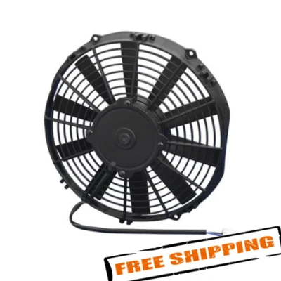 SPAL 30100365 11" Pusher Style Low Profile 808 CFM Straight Blades Electric Fan — 第 1/3 张图片