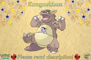 ✨Kangaskhan EVENT 6IV✨Pokémon Sword/Shield BD/SP HOME (💯Legal) - Picture 1 of 5