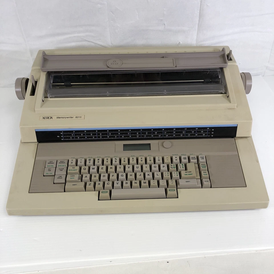 Xerox MemoryWriter 6015 Electric Typewriter - Powers on - READ Issues - Image 1 of 4