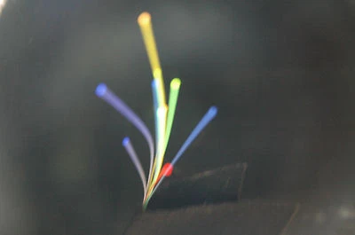 Mira de arco de repuesto flexible de 0,019" fibra óptica 18" ROJO Foto 1 de 4