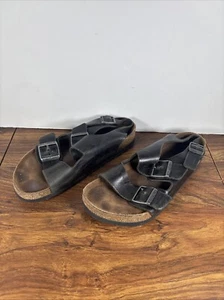 Birkenstock Betula Milano Leather Slingback Sandals 250 Size 39 Women 8 Men 6 - Picture 1 of 9